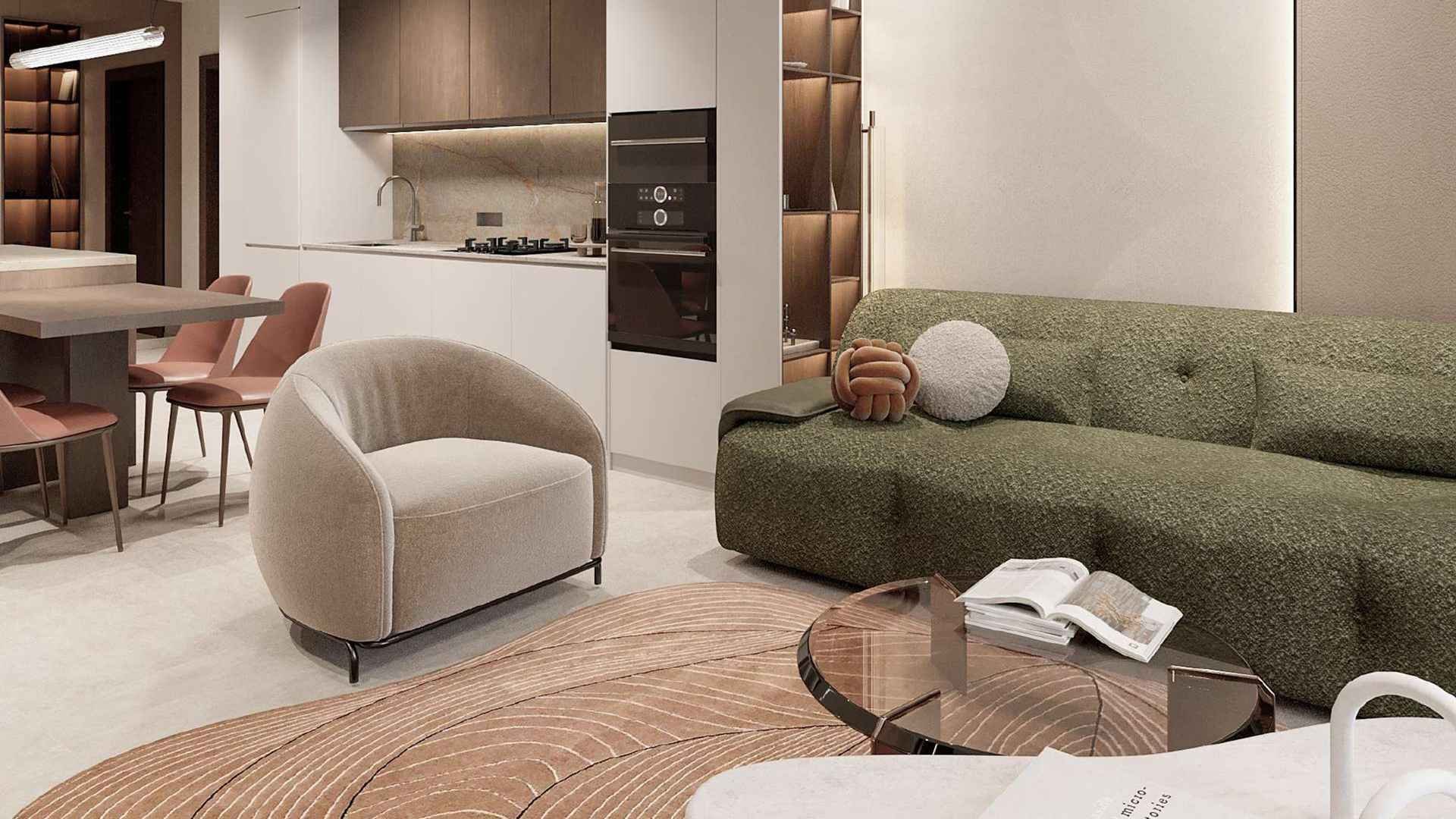 Studio Apartment in EVERGR1N No. 11018